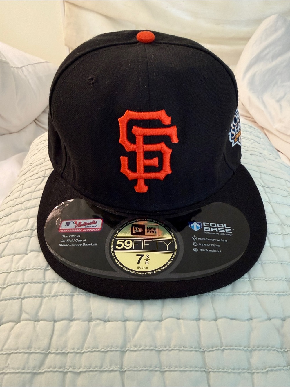 New Era Black & Orange SF Giants Fitted 59FIFTY Cap